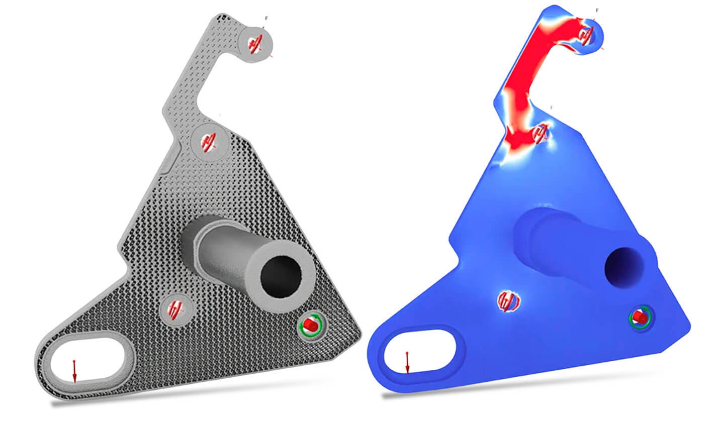 SmartCAE - Altair Inspire - Analisi Strutturale