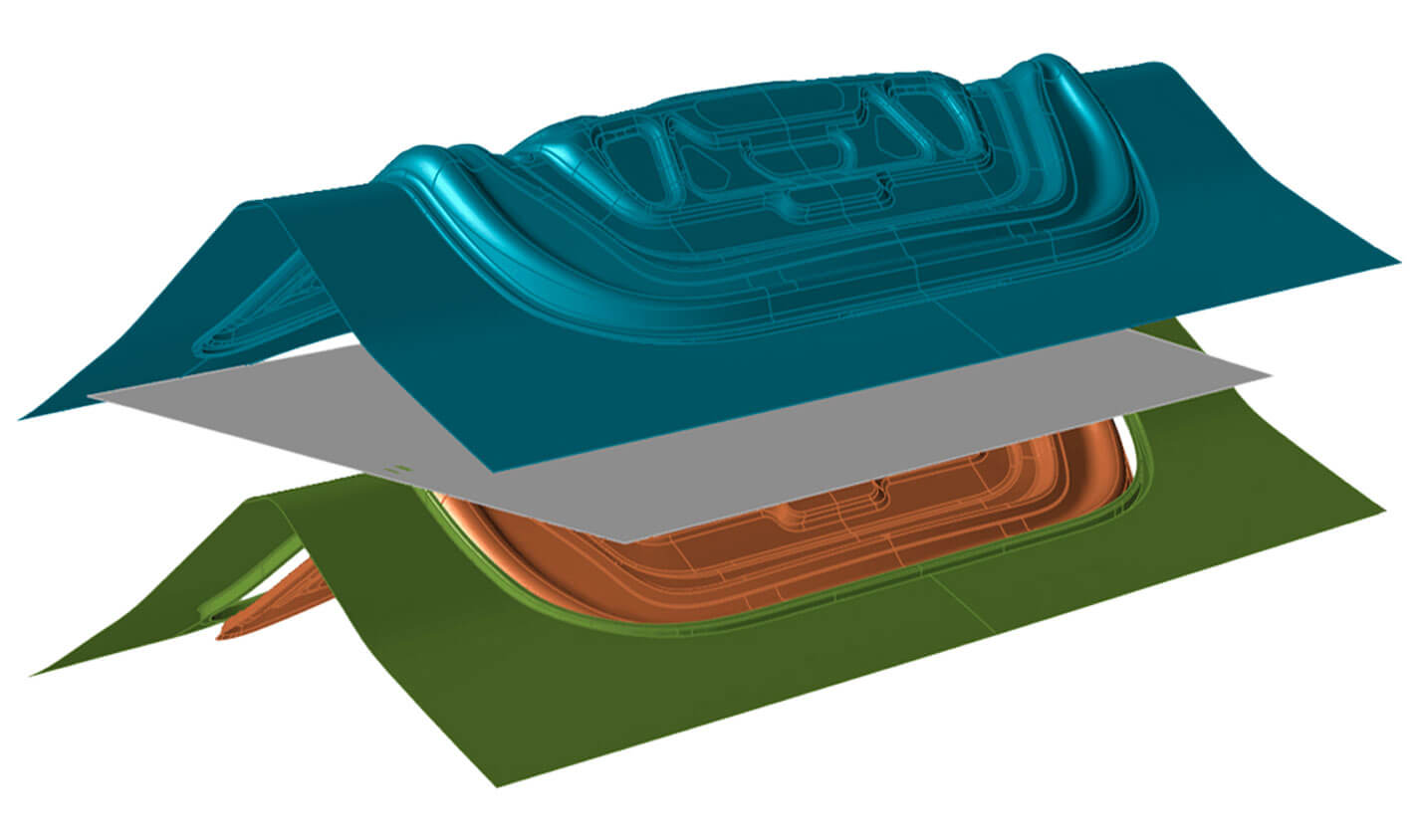 SmartCAE - Form – Simulazione Stampaggio Lamiera