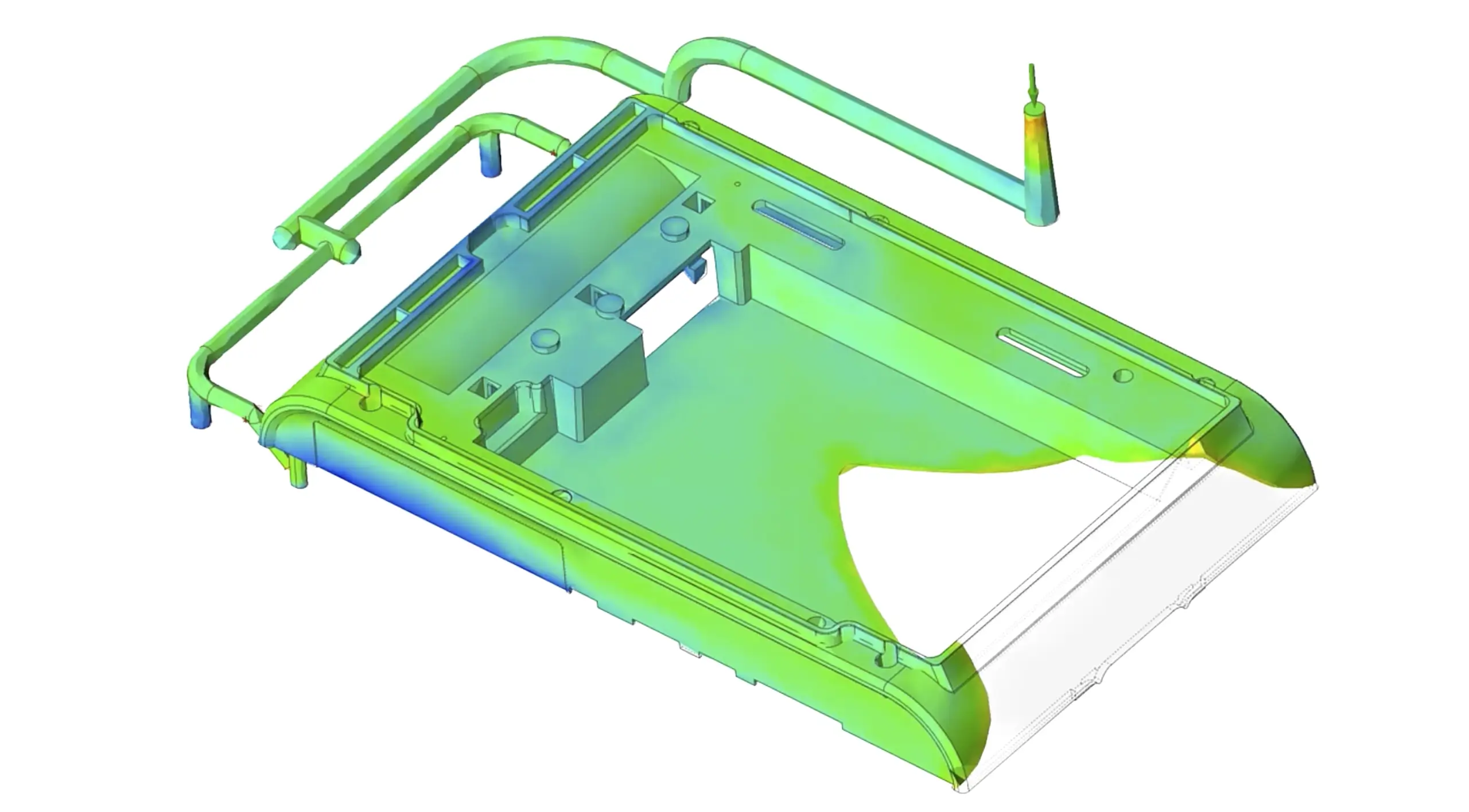 SmartCAE - Altair Hypermesh - Materiali, multi-cavità e qualità del prodotto finale