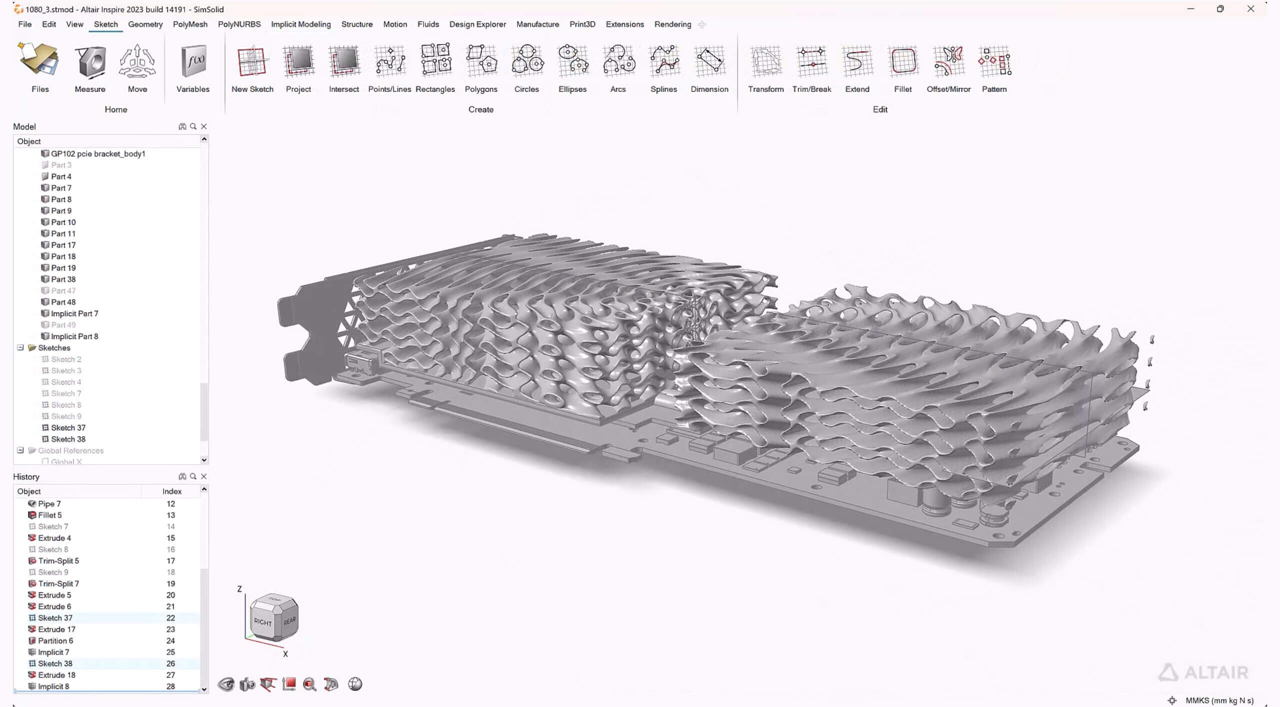 SmartCAE - Altair Hypermesh - Modellazione avanzata e geometrie intelligenti