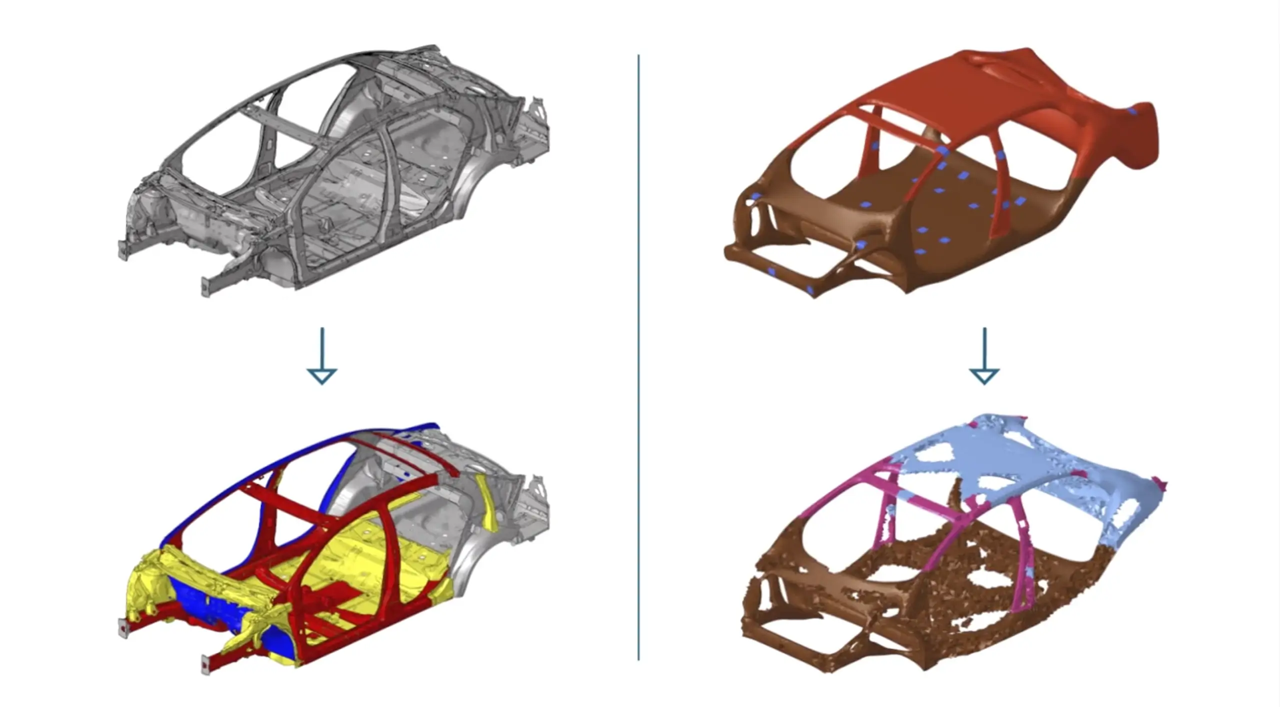 SmartCAE - Altair Hypermesh - Ottimizzazione topologica come parte del processo creativo