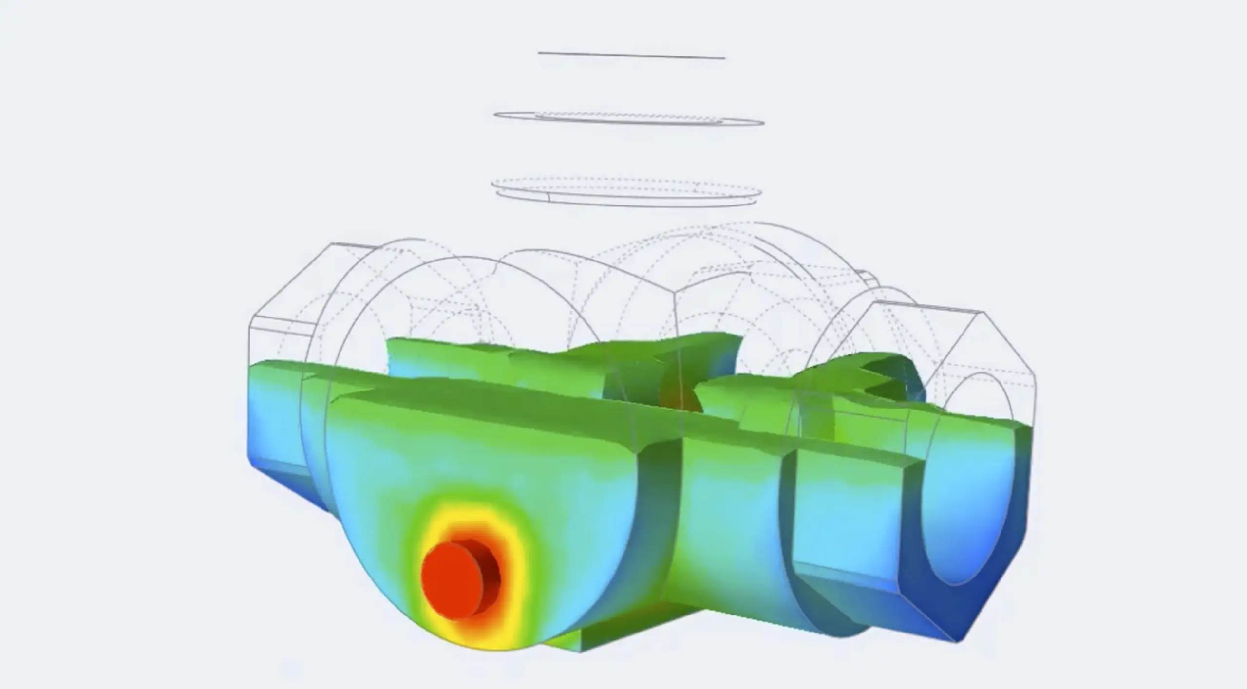 SmartCAE - Altair Hypermesh - Simulazione della Colata con Inspire Cast