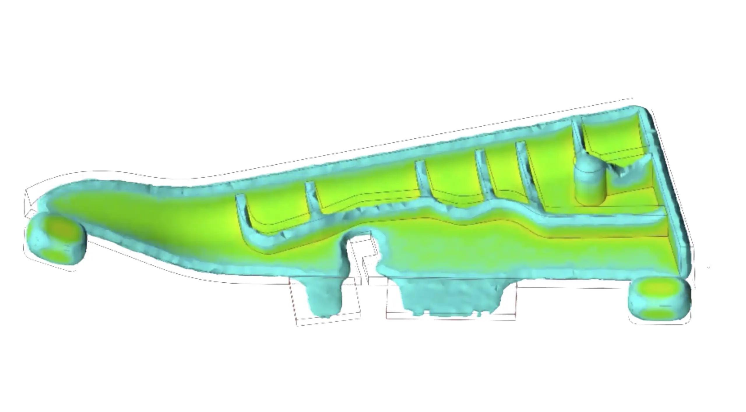 SmartCAE - Altair Hypermesh - Simulazione della colata fin dalle prime fasi progettuali