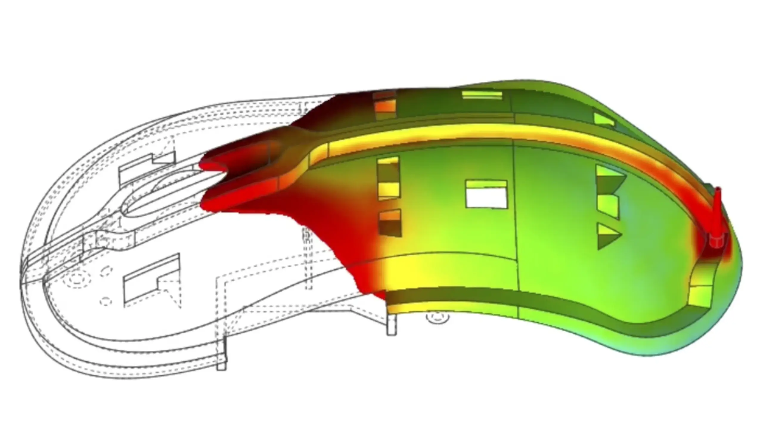 SmartCAE - Altair Hypermesh - Simulazione dello Stampaggio a Iniezione con Inspire Mold